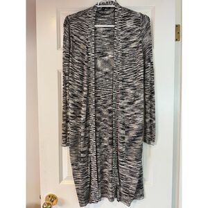 Women's I.N.C Cardigan in Black, White, Creme Size Small